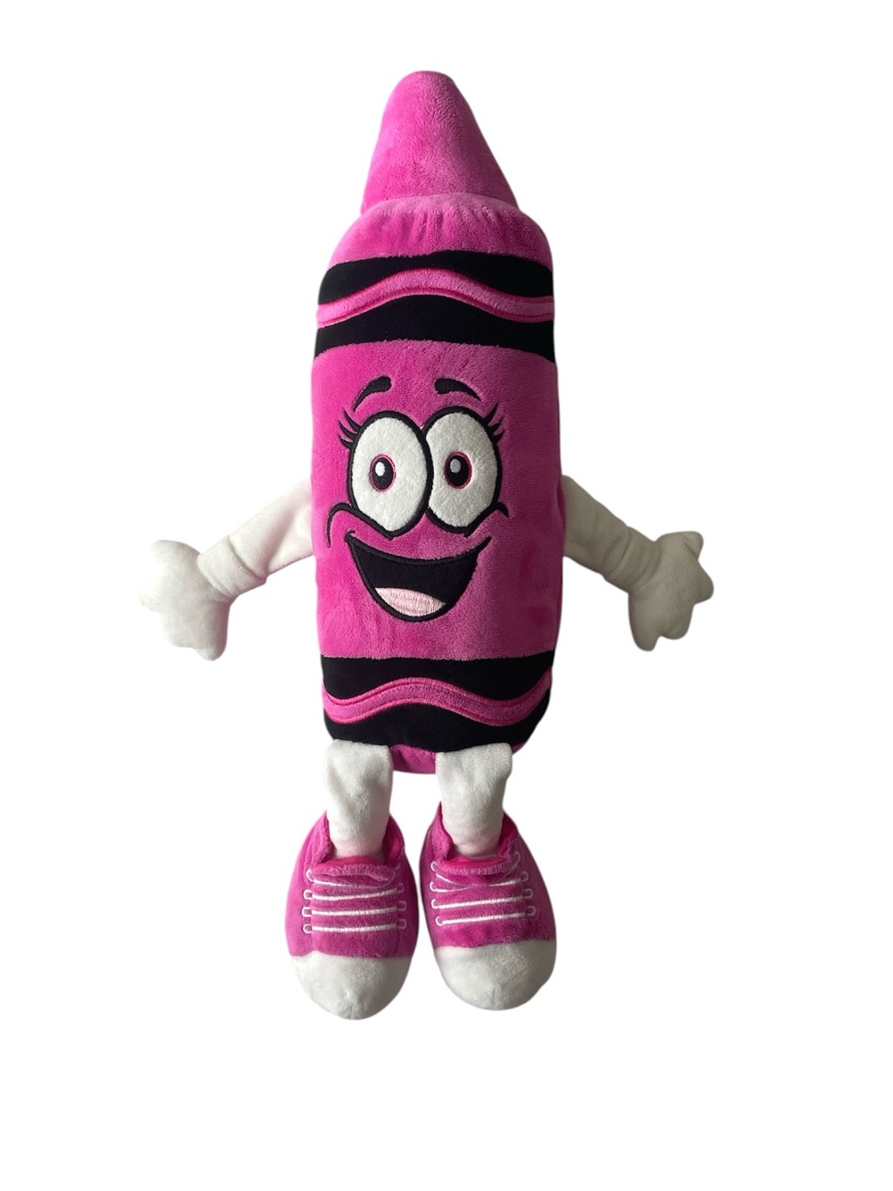 Crayola Experience Plush Jazzberry Jam Pink Crayon 18" 2015 Stuffed Toy